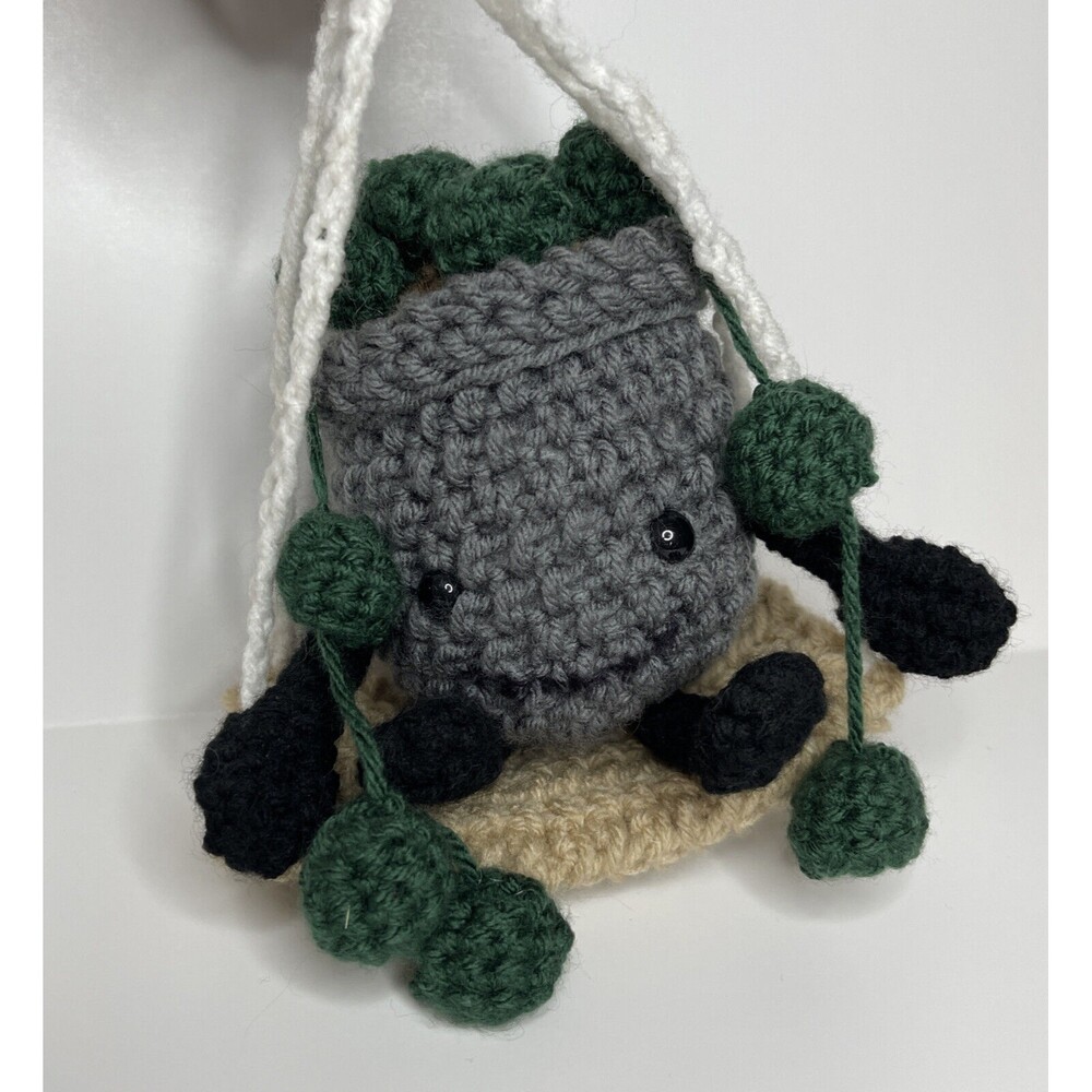 Handemade Crochet string Of Pearls With Swing